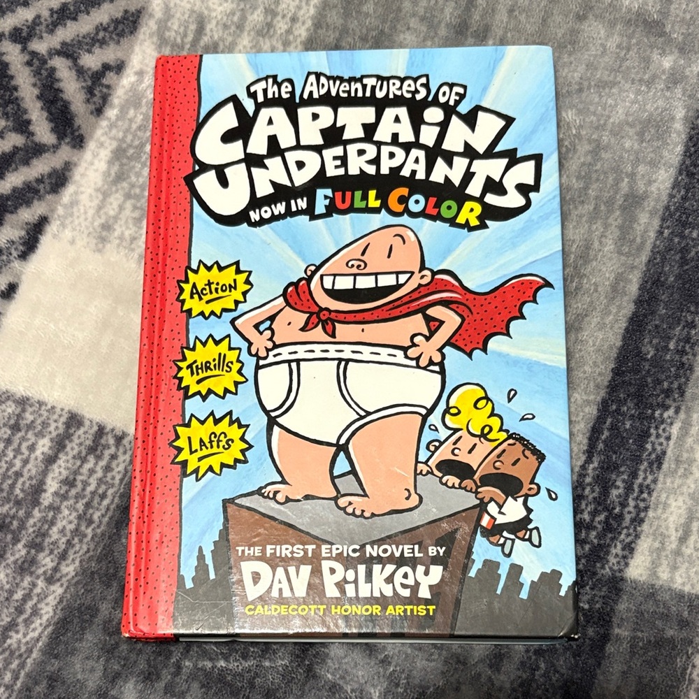 Captain Underpants Full Color Adventure Book